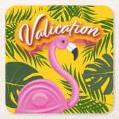 Pinky Validation Vacation Kartonnen Onderzetters (Voorkant)