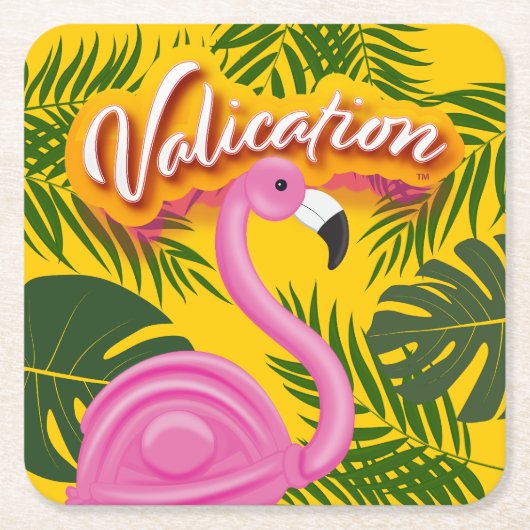Pinky Validation Vacation Kartonnen Onderzetters (Voorkant)