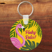 Pinky Validation Vacation Sleutelhanger (Achterkant)