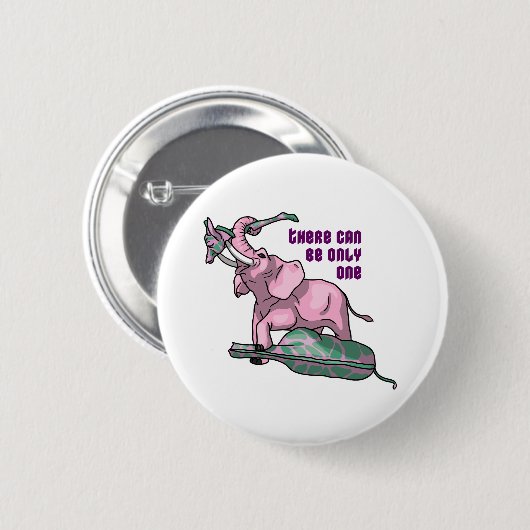 Pinky Wins van TKO Ronde Button 5,7 Cm (Voorkant /achterkant)