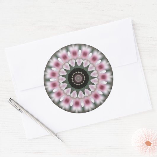 pinkyia ronde sticker (Envelop)