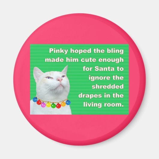 Pinky's Bling Magneet (Voorkant)
