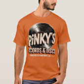 Pinky's Records & Discs T-shirt (Voorkant)