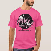 Pinky's Records & Disks T-shirt (Voorkant)