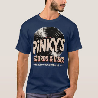 Pinky's Records & Disks T-shirt