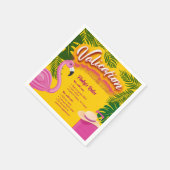 Pinky's validatie vakantie servet (Hoek)