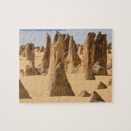 Pinnacels Nambung-woestijn Australië Legpuzzel (Horizontaal)