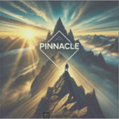 Pinnacle Design Sticker (Voorkant)
