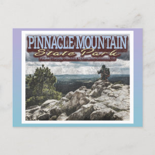 PINNACLE MOUNTAIN - QUACHITA MOUNTAINS - ARKANSAS BRIEFKAART
