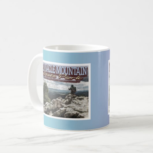 PINNACLE MOUNTAIN - QUACHITA MOUNTAINS - ARKANSAS KOFFIEMOK (Voorkant links)