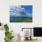Pinnacle Mountain, South Carolina Poster (Thuiskantoor)