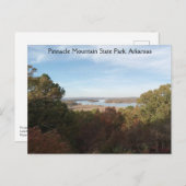 Pinnacle Mountain State Park, Arkansas Briefkaart (Voorkant / Achterkant)
