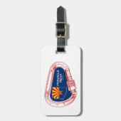 Pinnacle Peak Arizona Rock Climbing Karabiner Bagagelabel (Voorkant verticaal)