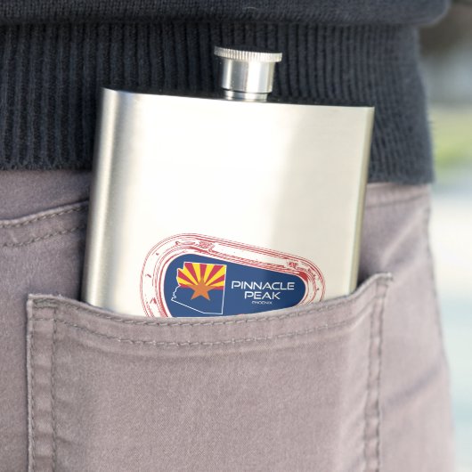 Pinnacle Peak Arizona Rock Climbing Karabiner Flacon (Voorbeeld)
