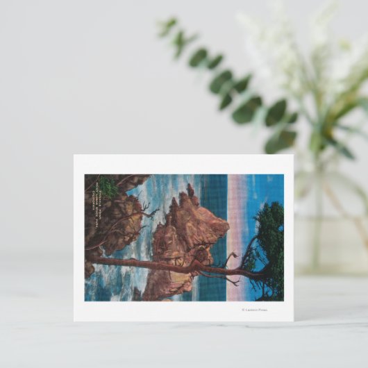 Pinnacle Point, Point Lobas State Park Briefkaart (Staand voorkant)