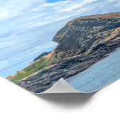 Pinnacle Rock, Bartolomé-eiland, Galápagos-eilande Poster (Hoek)