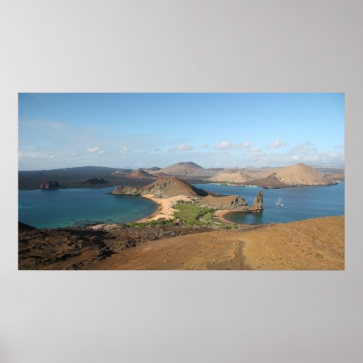 Pinnacle Rock, Galapagos Poster (Voorkant)