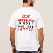 Pinnacle Wrestling Camp T-shirt (Achterkant)