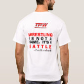 Pinnacle Wrestling Camp T-shirt (Achterkant)
