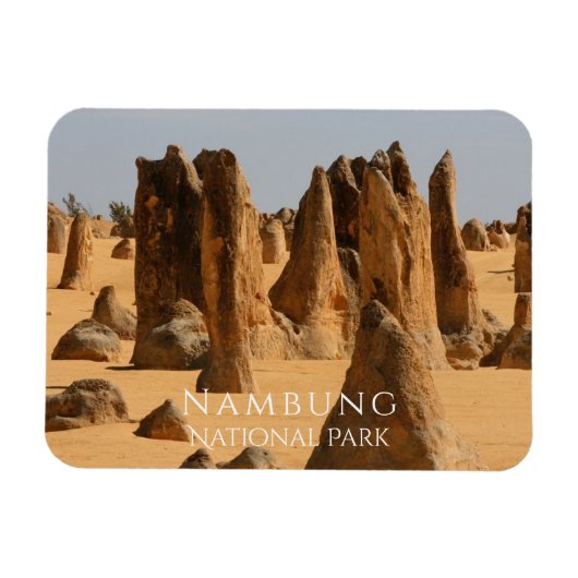 Pinnacles Desert, Nambung National Park Magneet (Horizontaal)