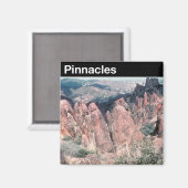Pinnacles National Monument Magneet (Voorkant / Achterkant)