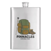 Pinnacles National Park Backpack Flacon (Voorkant)