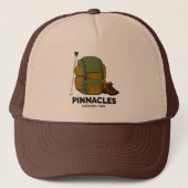 Pinnacles National Park Backpack Trucker Pet (Voorkant)