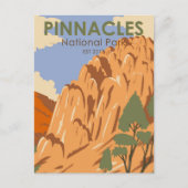 Pinnacles National Park California  Briefkaart (Voorkant)