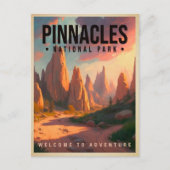 Pinnacles National Park California  Briefkaart (Voorkant)