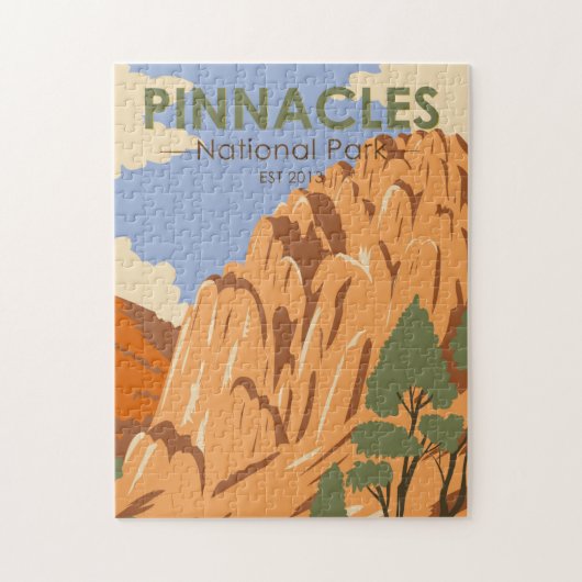Pinnacles National Park California  Legpuzzel (Verticaal)