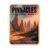 Pinnacles National Park California Magneet (Verticaal)