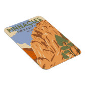 Pinnacles National Park California Magneet (Rechterzijde)
