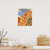 Pinnacles National Park California Poster (Keuken)