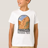 Pinnacles National Park California  T-Shirt (Voorkant)