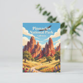 Pinnacles National Park Californië Briefkaart (Staand voorkant)