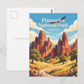Pinnacles National Park Californië Briefkaart (Voorkant / Achterkant)