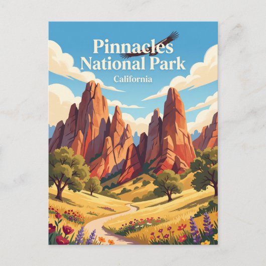 Pinnacles National Park Californië Briefkaart (Voorkant)