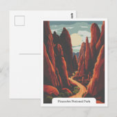 Pinnacles National Park, Californië, Verenigde Sta Briefkaart (Voorkant / Achterkant)