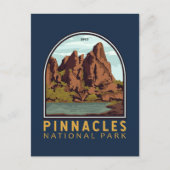 Pinnacles National Park  Emblem Briefkaart (Voorkant)
