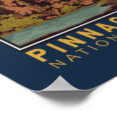 Pinnacles National Park  Emblem Poster (Hoek)