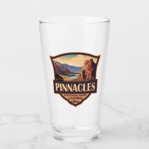 Pinnacles National Park Illustratie Reiskunst Glas