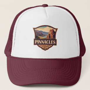 Pinnacles National Park Illustratie Reiskunst Trucker Pet