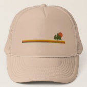 Pinnacles National Park Pine Trees Sun Trucker Pet (Voorkant)
