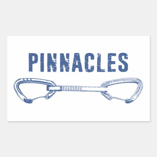 Pinnacles National Park Rechthoekige Sticker (Voorkant)
