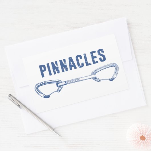 Pinnacles National Park Rechthoekige Sticker (Envelop)