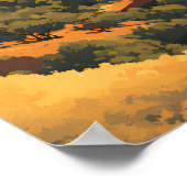 Pinnacles National Park Reiziger Poster (Hoek)