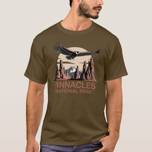 Pinnacles National Park T-shirt (Voorkant)