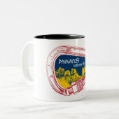 Pinnacles National Park Tweekleurige Koffiemok (Voorkant links)