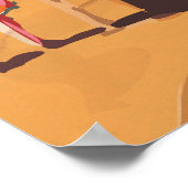 Pinnacles National Park vintage Travel Poster. Poster (Hoek)