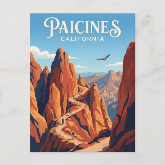Pinnacles National Park VS Briefkaart (Voorkant)